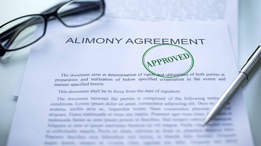 Alimony Agreement Alimony Agreement