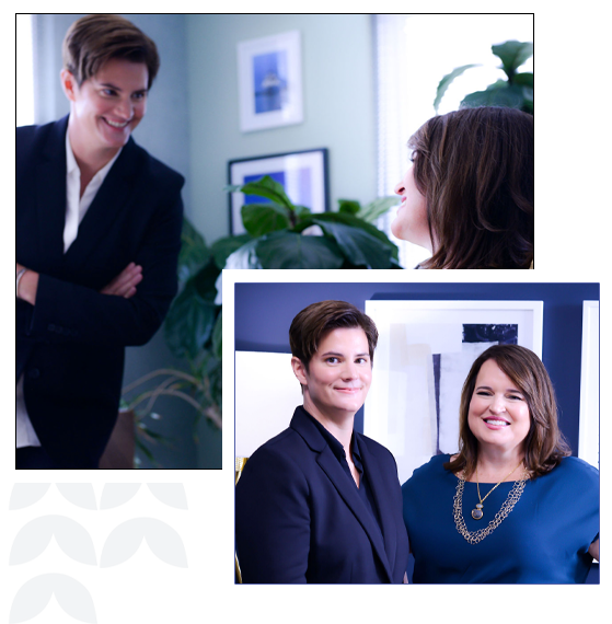 Heather McCabe and Emily Russell - Family Law Attorneys