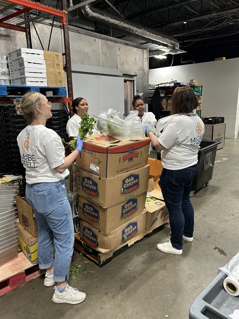 McCabe Russell Volunteers with Community Action Council of Howard County for Another Amazing Experience!